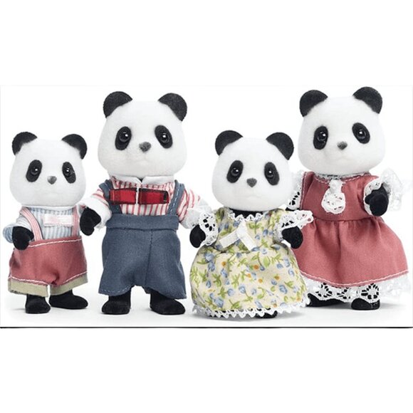 Calico Critters Wilder Panda Family New in Box - Picture 4 of 11